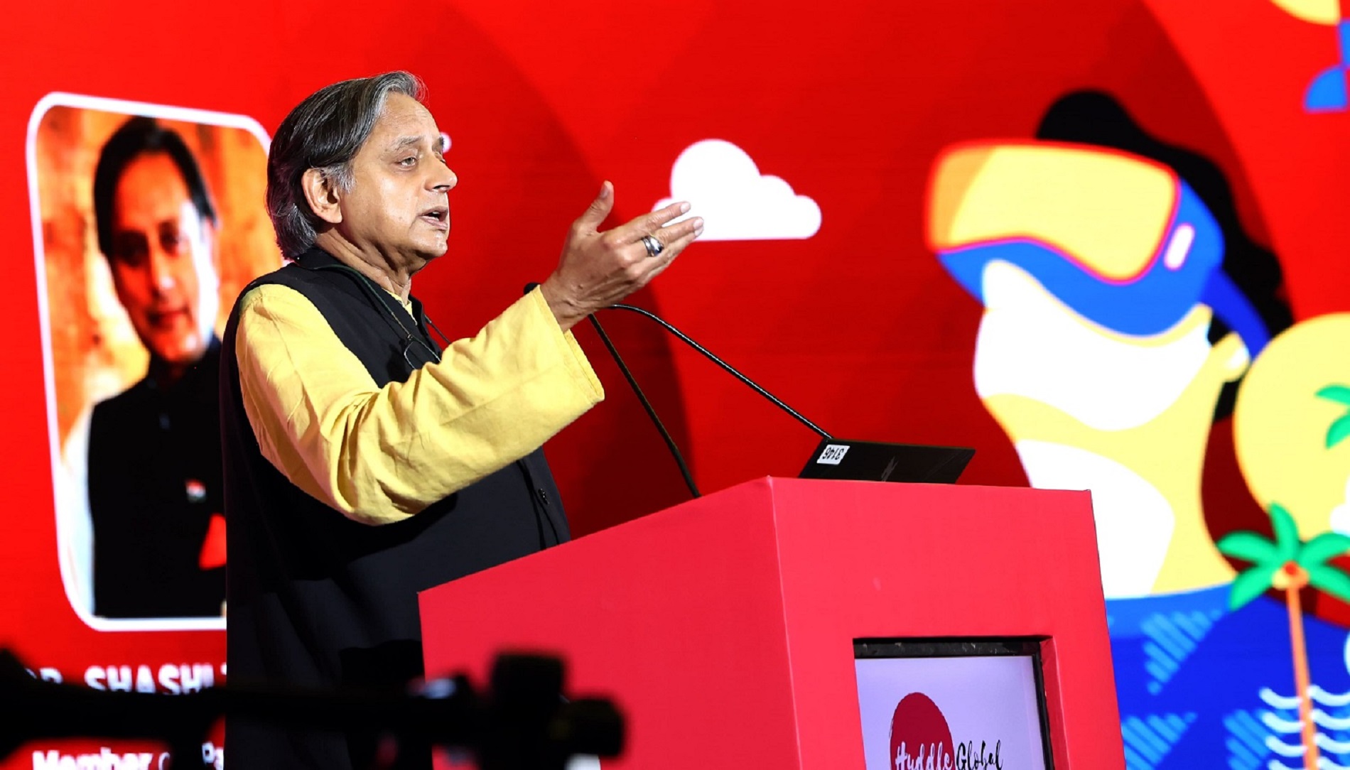 Kerala a jewel in India’s startup crown: Tharoor at Huddle Global 2024