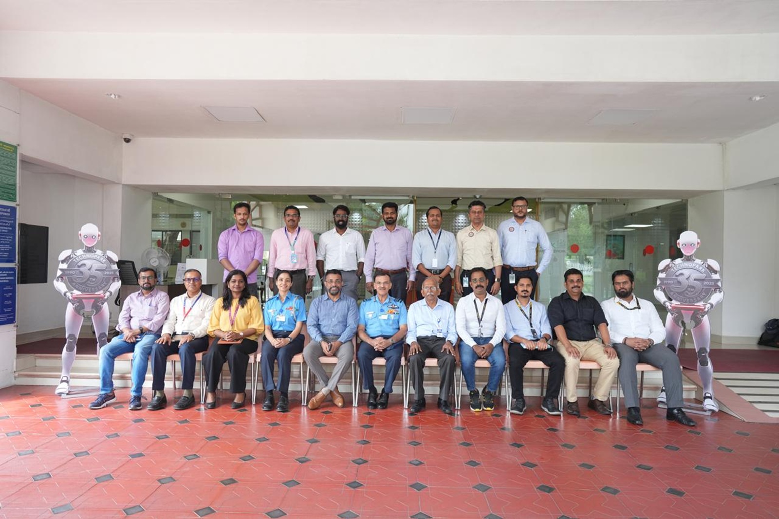 Kerala IT Explores Synergies to Unlock Aerospace Potential: AoC in C, Southern Air Command visits Technopark